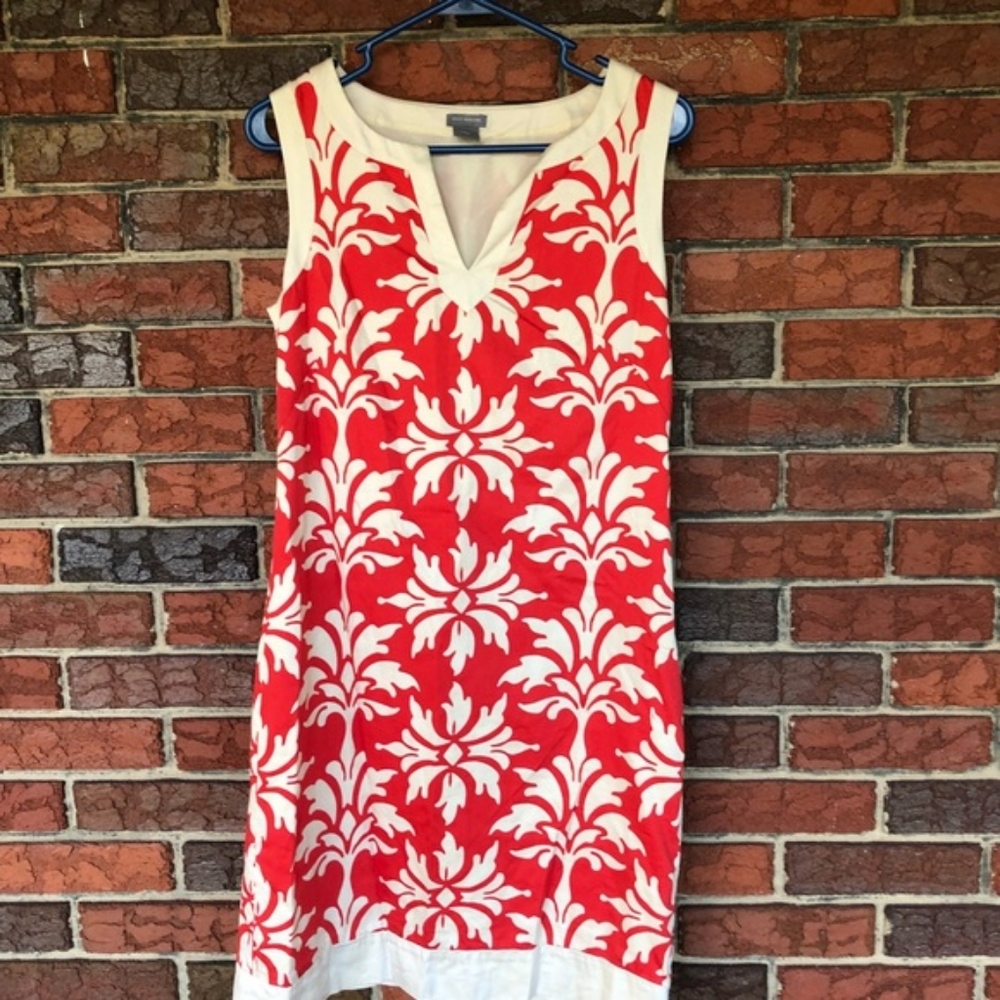 Ann Taylor Damask Dress